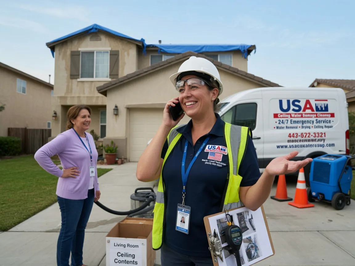 Ceiling Water Damage Restoration Coin, IA FAQs